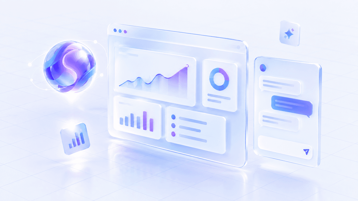 In-product copilot illustration