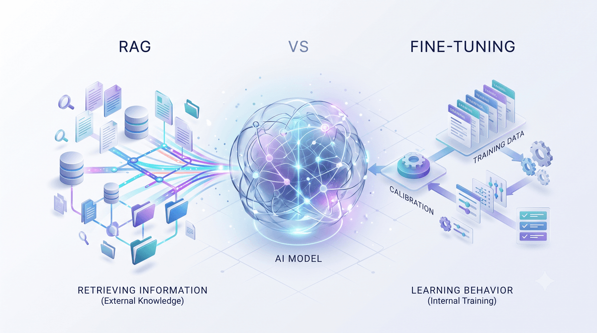 RAG vs Fine-Tuning: Which One Do You Need?